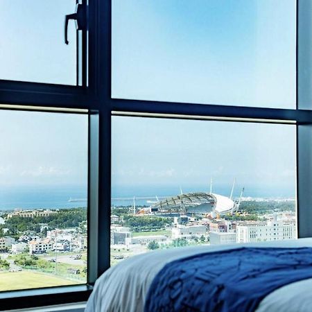 Jeju Pureun Hotel Szogüpho Kültér fotó