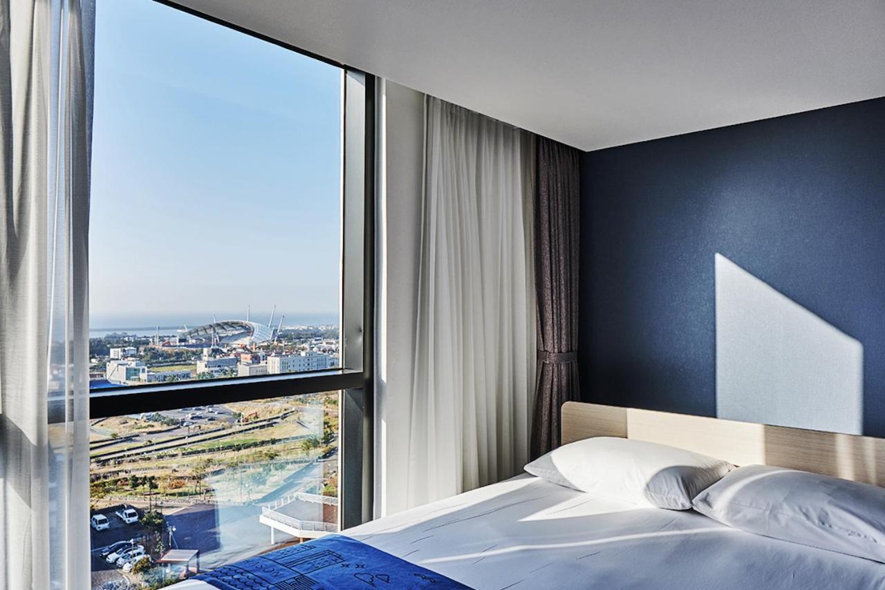 Jeju Pureun Hotel Szogüpho Kültér fotó