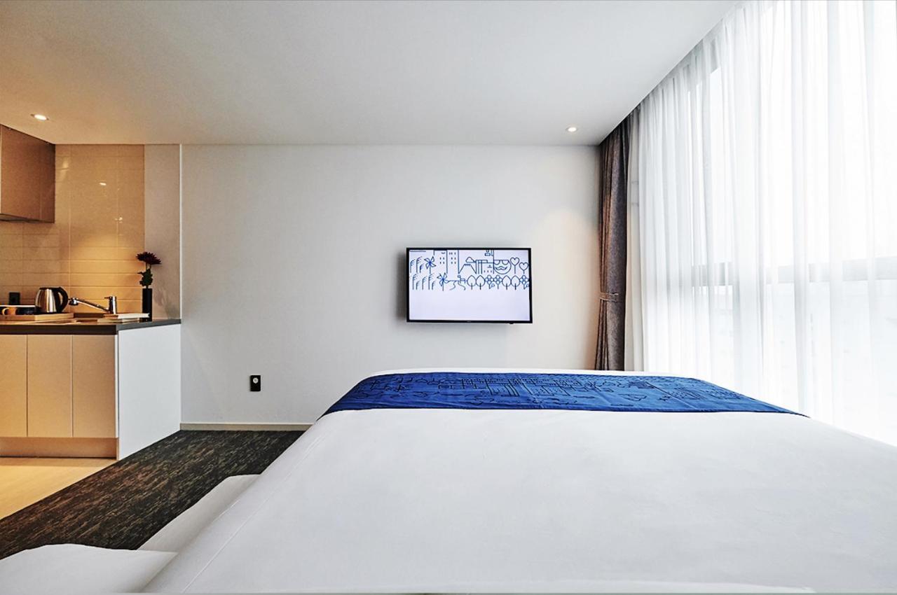 Jeju Pureun Hotel Szogüpho Kültér fotó